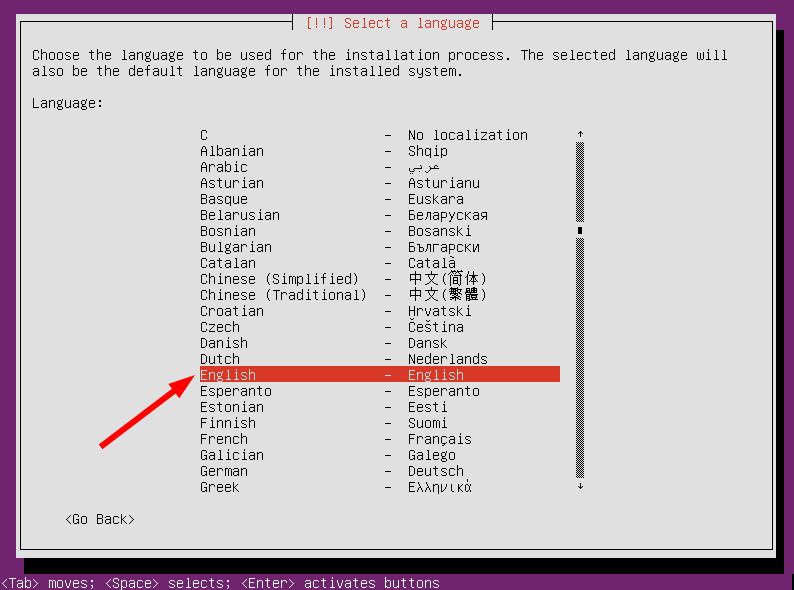 Install Select Os Language